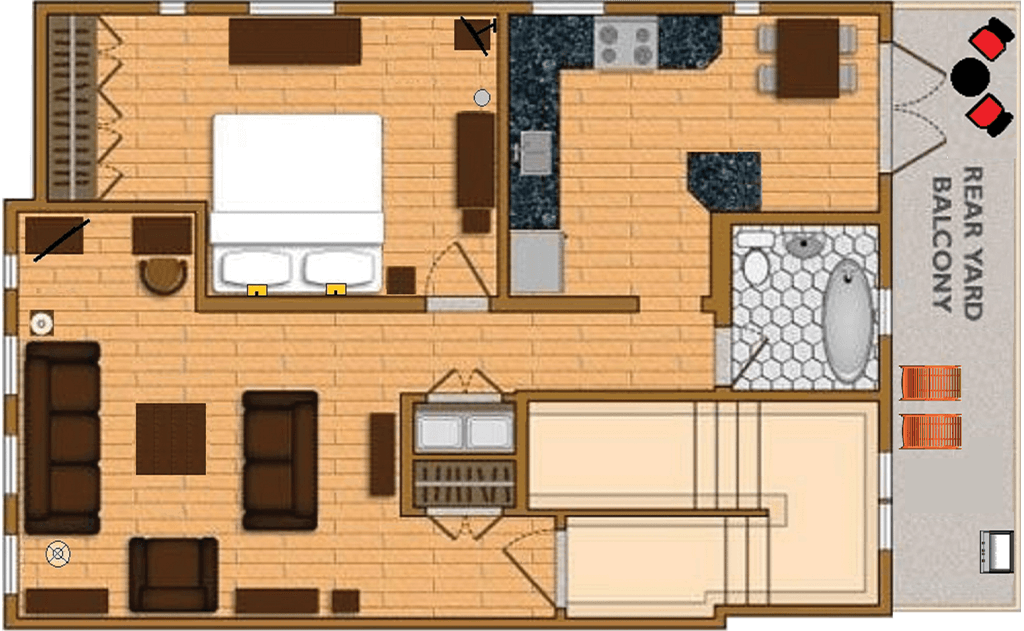 Suite 201 Floor Plan